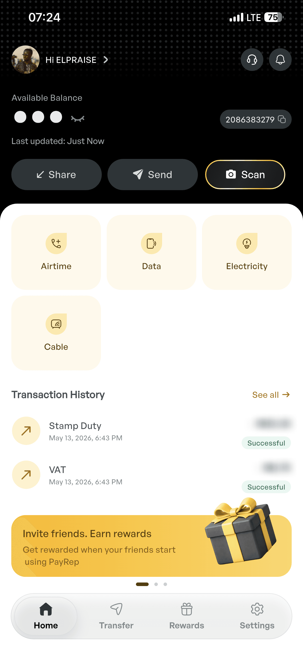 PayRep Mobile App