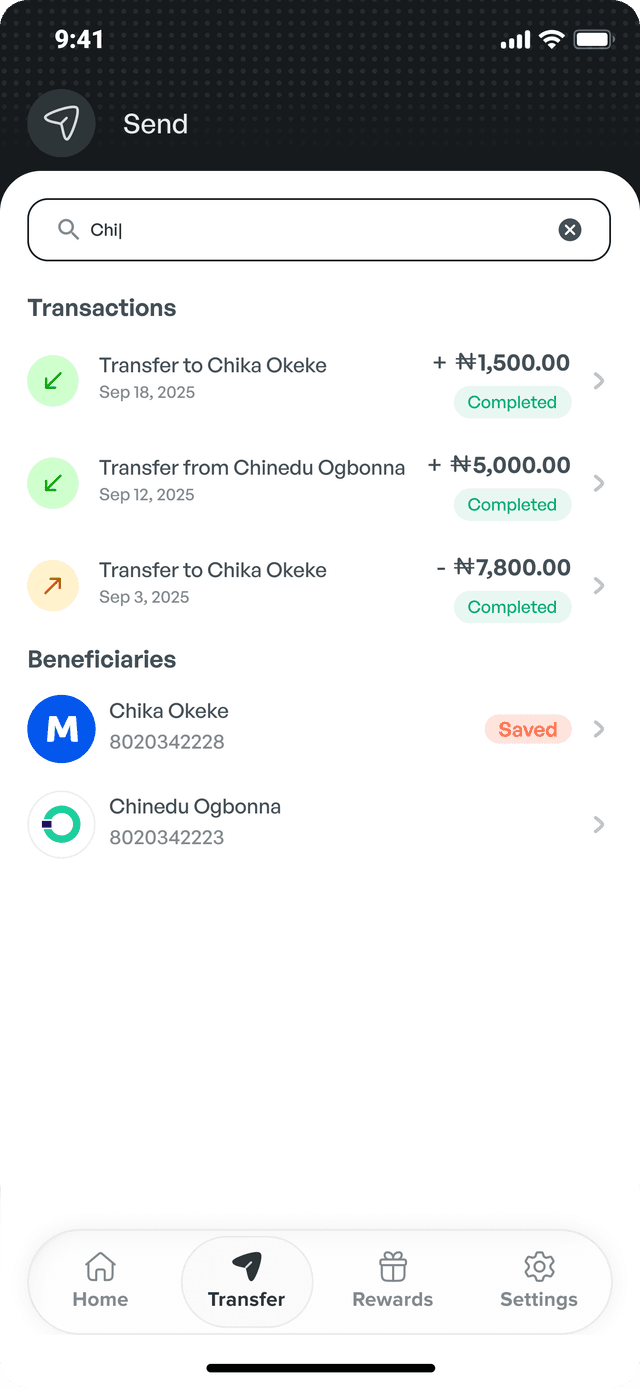 Transactions